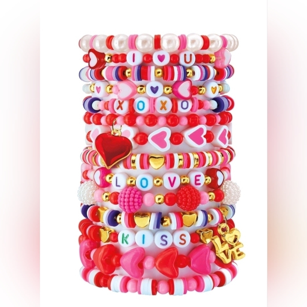 NWT CraZArt Bead Mine Fashion Bracelets Jewelry Kits, Valentine's Day, Easter - Picture 6 of 6